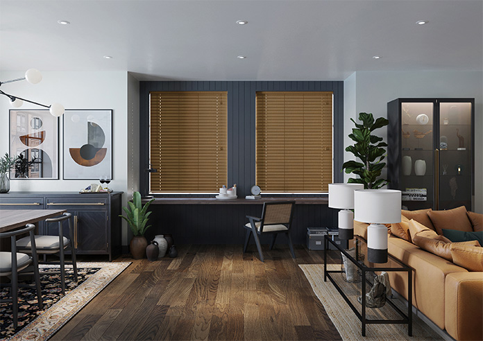 Ecowood, Fruitwood Fine Grain - Motorised Venetian Blind - Image 7